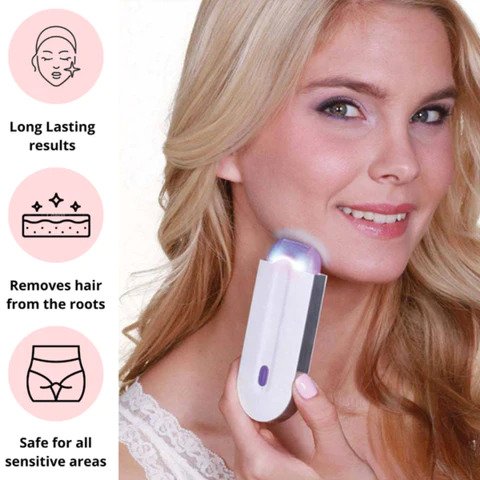 Electric Laser Hair Remover - Buy 1 Get 1 Free