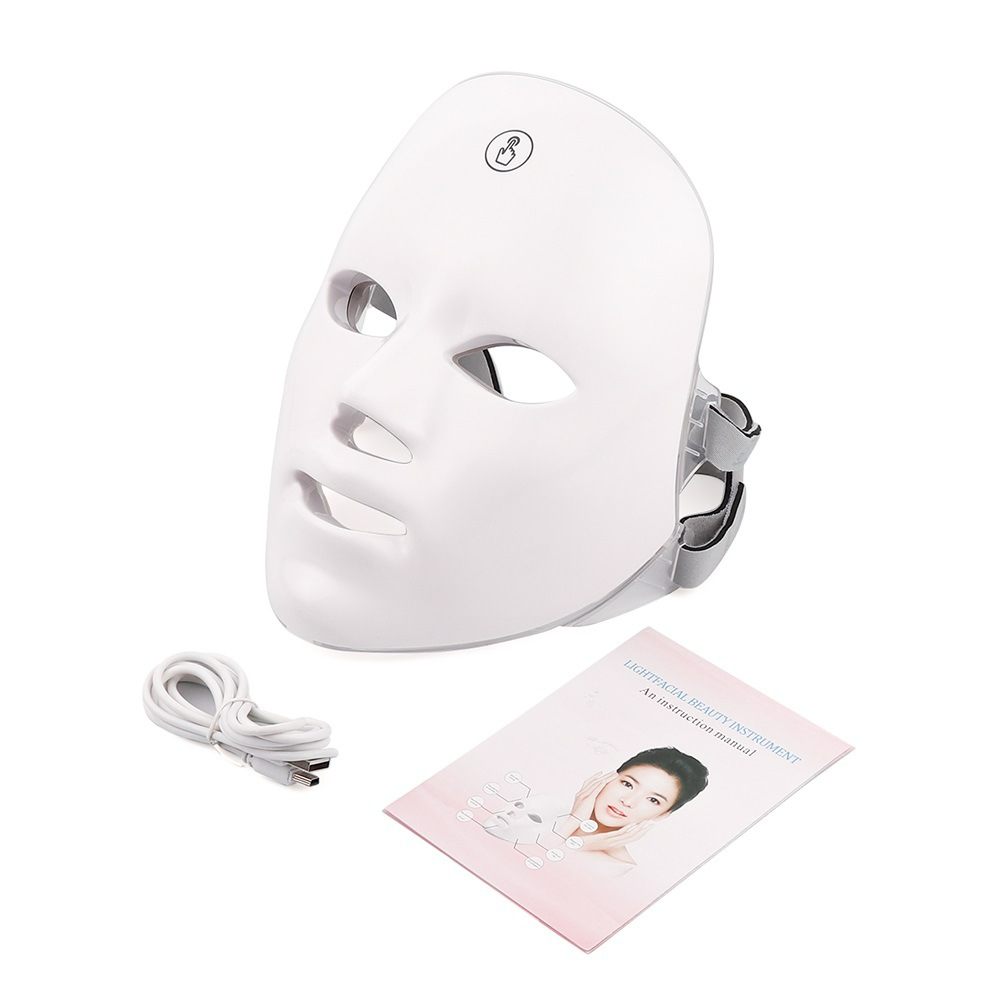 Radiance-Boost: The 7 Colors LED Face Mask for a Clear, Bright and Youthful Skin